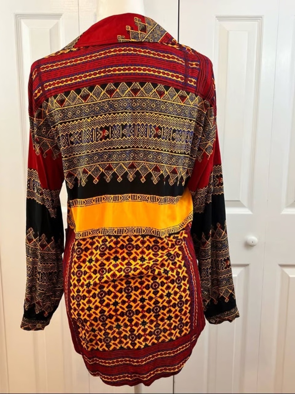 Plenty By Tracy Reese | Women's Red Multi Tribal, Small